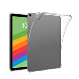 Forzacase Apple iPad Air 13 2025 13 inch ile uyumlu Anti Shock Silikon Kılıf Şeffaf - FC014