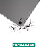 Forzacase Apple iPad Air 13 2025 13 inch ile uyumlu Anti Shock Silikon Kılıf Şeffaf - FC014