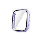 Forzacase Apple Watch 10 42mm Önü Kapalı Ekran Korumalı Sert Rubber Kılıf - FC015