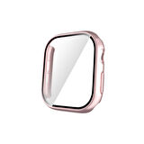 Forzacase Apple Watch 10 46mm Önü Kapalı Ekran Korumalı Sert Rubber Kılıf - FC015