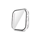 Forzacase Apple Watch 10 46mm Önü Kapalı Ekran Korumalı Sert Rubber Kılıf - FC015