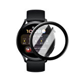 Forzacase Huawei Watch 3 için Çerçeveli Tam Kaplayan 3D Pet Ekran Koruyucu Film - FC016