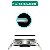 Forzacase Huawei Watch 3 için Çerçeveli Tam Kaplayan 3D Pet Ekran Koruyucu Film - FC016