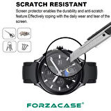 Forzacase Xiaomi Watch 2 Pro için Çerçeveli Tam Kaplayan 3D Pet Ekran Koruyucu Film - FC016