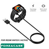 Forzacase Xiaomi Redmi Watch 3 Active uyumlu USB Manyetik Şarj Kablosu 55 cm - FC017
