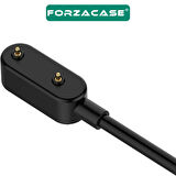 Forzacase Huawei Band 6 / Band 7 / Watch Fit 2 ile uyumlu USB Manyetik Şarj Kablosu 1 metre - FC017