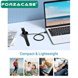 Forzacase Amazfit GTR 2 - 2e / GTS 2 - 2e ile uyumlu USB Manyetik Şarj Kablosu 1 metre - FC017