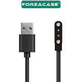 Forzacase Haylou Solar LS05 / LS05S uyumlu USB Manyetik Şarj Kablosu 1 metre - FC017