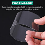 Forzacase iPad Pro 13 2024 13 inch ile uyumlu Tablet Nano Esnek Ekran Koruyucu Film - FC020