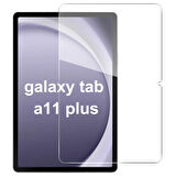 Forzacase Samsung Galaxy Tab A11 Plus 11 inç uyumlu Temperli Kırılmaz Cam Ekran Koruyucu FC021