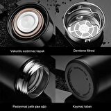 Paslanmaz Çelik Dijital Termometreli 500 ml Sıcak Soğuk Tutan Çay Kahve Su Termosu - FC045