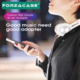 Forzacase Type-C to 3.5 mm Kulaklık Çevirici Jack Adaptör - FC060