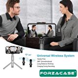 Forzacase Type-C Profesyonel Wireless Kablosuz Yaka Mikrofonu Lavalier - FC100