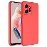 Forzacase Xiaomi Redmi Note 12 4G uyumlu Liquid Serisi İçi Kadife Lansman Silikon Kılıf