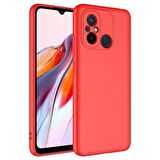 Forzacase Xiaomi Redmi 12C uyumlu Liquid Serisi İçi Kadife Lansman Silikon Kılıf