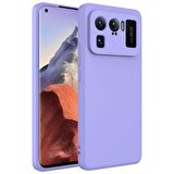 Forzacase Xiaomi 11 Ultra uyumlu Liquid Serisi İçi Kadife Lansman Silikon Kılıf