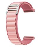 Forzacase Honor Watch Magic / Magic 2 46 mm için Kancalı Kumaş Kordon Kayış - FC156