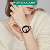 Forzacase Huawei Watch 4 / 4 Pro için Metal Kordon Kayış - FC141