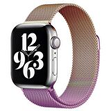 Forzacase Apple Watch 38-40-41mm ile uyumlu Metal Mıknatıslı Kordon Kayış - FC158