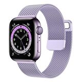 Forzacase Apple Watch 8 41mm ile uyumlu Metal Mıknatıslı Kordon Kayış - FC158