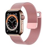 Forzacase Apple Watch 8 41mm ile uyumlu Metal Mıknatıslı Kordon Kayış - FC158