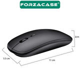 Forzacase Tablet ve Telefonlar için Bluetooth Kablosuz Mouse 1600 DPI - FC1003B