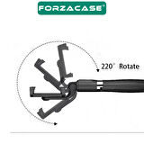 Forzacase Telefonlar için Kablosuz Bluetooth Selfie Çubuğu 90 cm 3 Ayak Kamera Tripodu - FC1005
