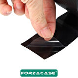 Forzacase Karbon Fiber Görünümlü Çizik Önleyici Araba Koruyucu Bant - FC1013