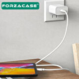 Forzacase 60W Type-C to Type-C PD Şarj ve Data Kablosu 1 metre - FC1027
