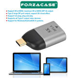 Forzacase Type-C to DP 8K 60hz 1080p Type-C iPhone 15 16 Serisi için DP Dönüştürücü - FC1033
