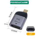 Forzacase Type-C to DP 8K 60hz 1080p Type-C iPhone 15 16 Serisi için DP Dönüştürücü - FC1033
