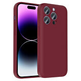 Forzacase iPhone 14 Pro Max ile uyumlu Kamera Korumalı Kartlık Hazneli Silikon Kılıf - FC1040
