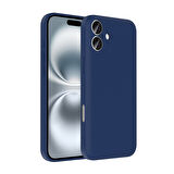 Forzacase iPhone 16 Plus ile uyumlu Kamera Korumalı Kartlık Hazneli Silikon Kılıf - FC1040