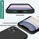 Forzacase iPhone 15 Plus ile uyumlu Kamera Korumalı Kartlık Hazneli Silikon Kılıf - FC1040