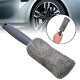 Forzacase Mikrofiber Jant Temizleme Fırçası Araç Araba Jant Fırçası Oto Bakım Ürünü - FC1047
