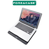 Forzacase LED Işıklı Tek Fanlı Yükseklikli Ayarlı Notebook Laptop Soğutucu Fan - FC1052
