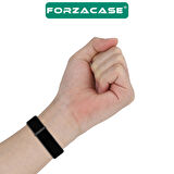 Forzacase Huawei Watch Fit 3 ile uyumlu Hasır Örgü Cırtlı Kordon Kayış - FC1056