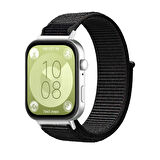 Forzacase Huawei Watch Fit 4 / Fit 4 Pro ile uyumlu Hasır Örgü Cırtlı Kordon Kayış - FC1056