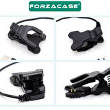 Forzacase 2 Pin 3.0 mm Konnektör Akıllı Saatler ile uyumlu Mandallı USB Şarj Kablosu - FC1057