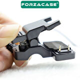 Forzacase 2 Pin 3.0 mm Konnektör Akıllı Saatler ile uyumlu Mandallı USB Şarj Kablosu - FC1057