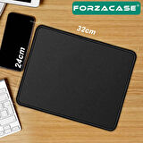 Forzacase Sarı - Kırmızı Kaydırmaz Silikon Tabanlı Mat Mouse Pad 32x24cm - FC1068