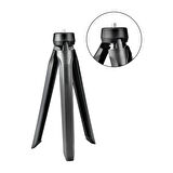 Forzacase 3 Ayak Mini Kamera Lens Işık Tripodu 1/4 Vida Uyumlu Kamera Sabitleyici - FC1074