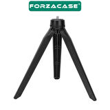 Forzacase 3 Ayak Mini Kamera Lens Işık Tripodu 1/4 Vida Uyumlu Kamera Sabitleyici - FC1074