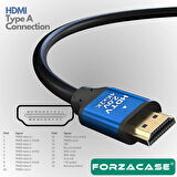 Forzacase Ultra HD 4K Yüksek Hızlı HDMI Kablosu - 3 Metre | TV PS5 4K 60Hz - FC1081