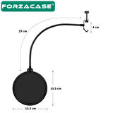 Forzacase Çift Katmanlı Stüdyo İçin Mikrofon Pop Filtre Canlı Yayın, Müzik Pop Filter - FC1089