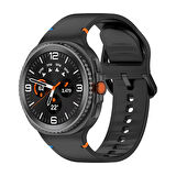 Forzacase Samsung Galaxy Watch 8 Classic ile uyumlu Tokalı Silikon Kordon Kayış - FC1092