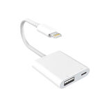 Forzacase Lightning to USB 3.0 iPhone iPad Bağlantı Şarj ve Kamera Adaptörü - FC1095