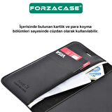 Forzacase Samsung Galaxy A73 uyumlu Klasik Serisi Mıknatıs Kapaklı Standlı Cüzdan Kılıf