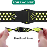 Forzacase Honor Watch Magic / Magic 2 46mm uyumlu Delikli Silikon Kordon Kayış - FC137