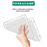 Forzacase Samsung Galaxy Tab S9 FE Plus 12.4’’ için Silikon Kılıf + Temperli Cam Ekran Koruma FC013